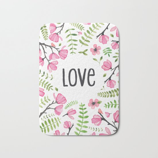 Love Bath Mat