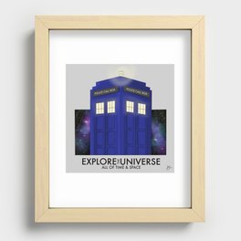 Explore the Universe, All of Time and Space Recessed Framed Print