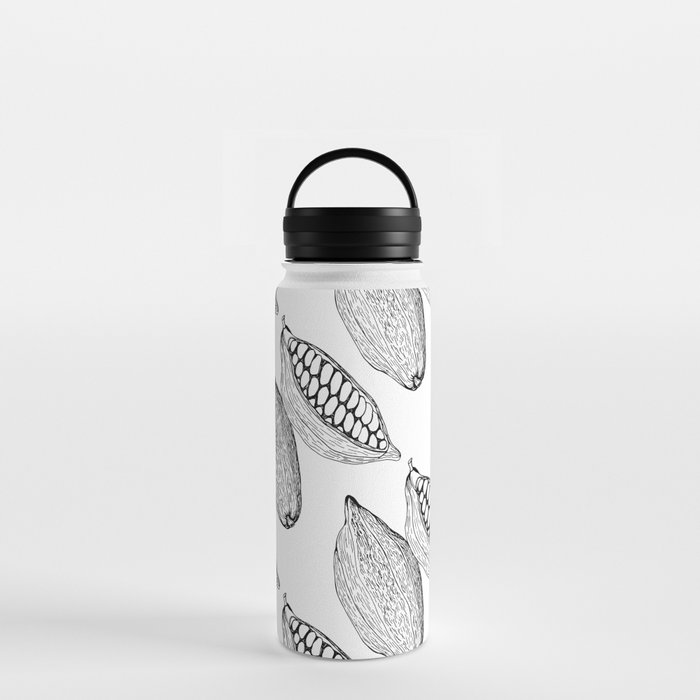 Cocoa Pattern Water Bottle