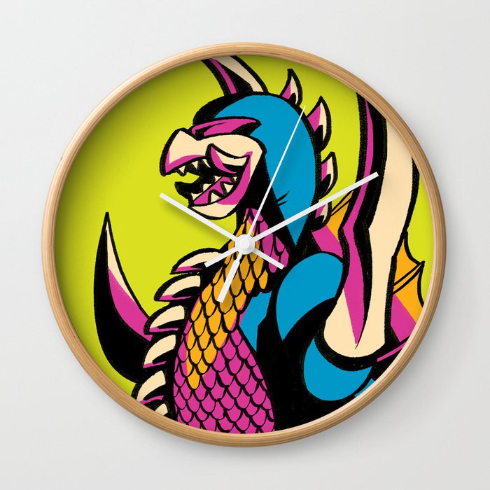 Space Chicken Wall Clock