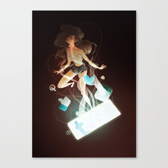 Tangled Canvas Print