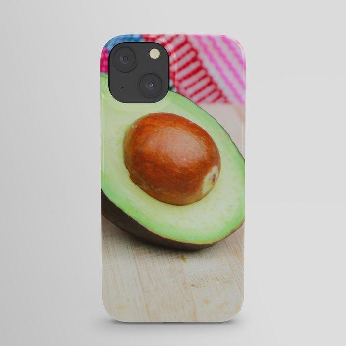 Mexico Photography - An Avocado Laying On The Table iPhone Case