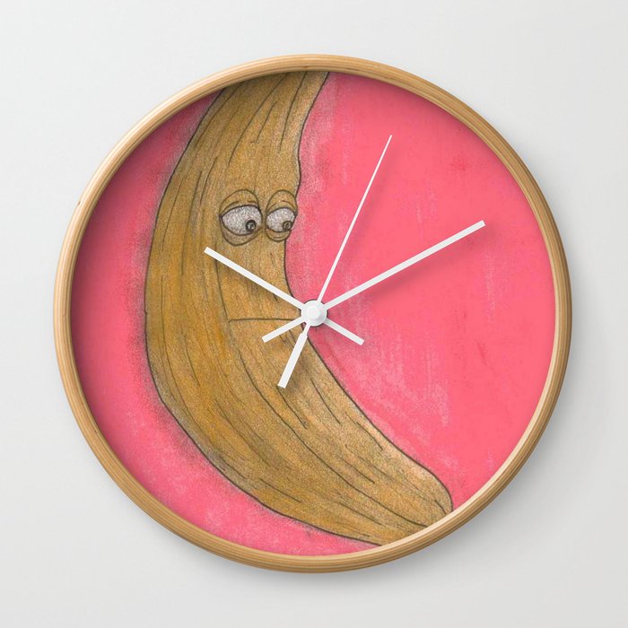 bum-anana Wall Clock