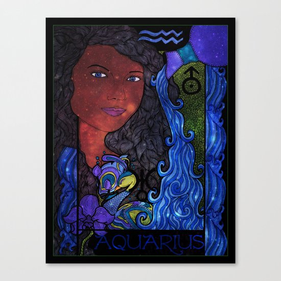Aquarius Canvas Print