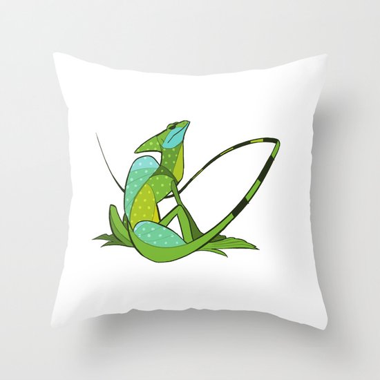 Basilisk Throw Pillow