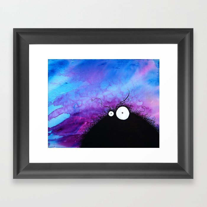 The Creatures From The Drain painting 11 Framed Art Print