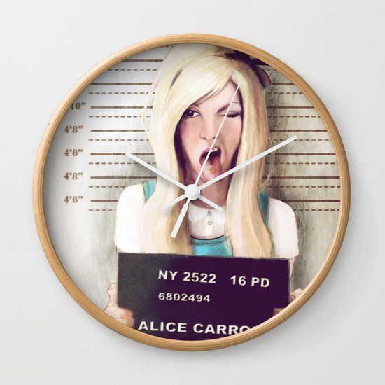 Alice Wall Clock
