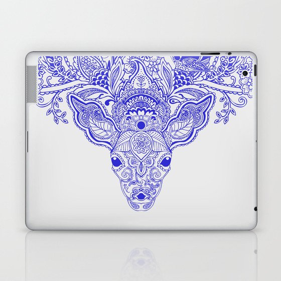 Little Blue Deer Laptop & iPad Skin