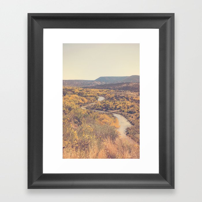 Autumn in New Mexico II Framed Art Print