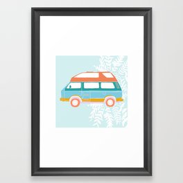 Jade - Van Life Series Framed Art Print