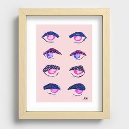 I'm Lookin' At You Recessed Framed Print