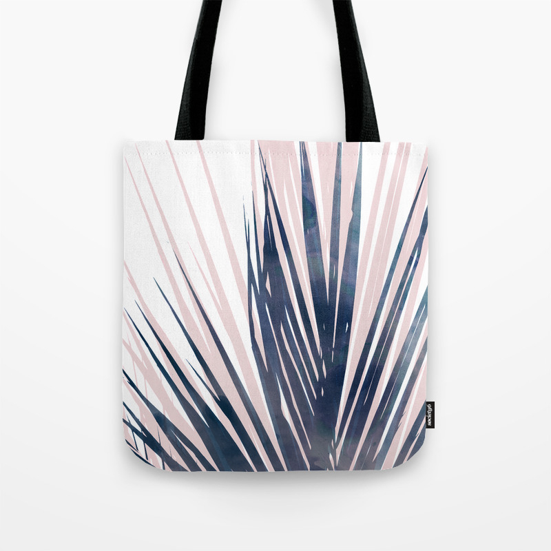 pink and navy bag
