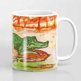 Alligator Swamp at Sundown Coffee Mug