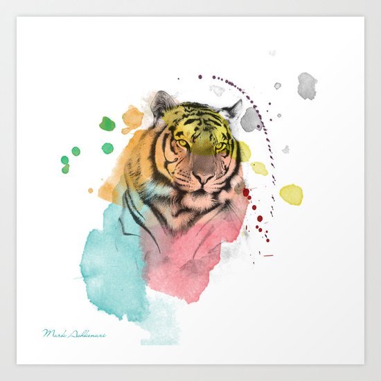 tiger Art Print