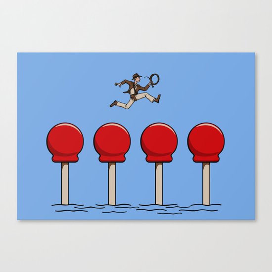 The Big Red Balls of Doom Canvas Print
