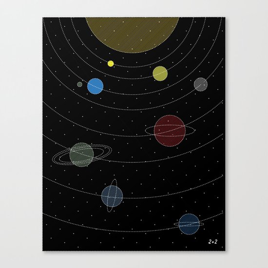 SPACE Canvas Print