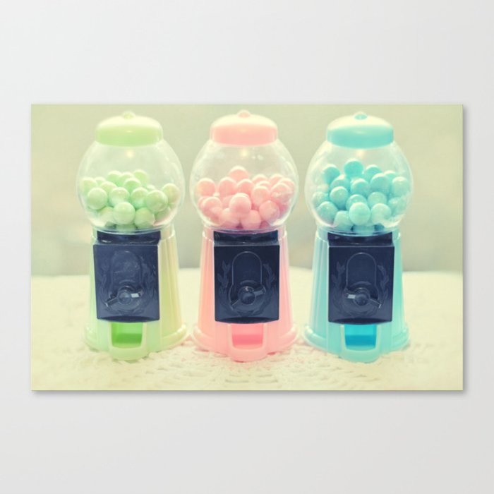 Bubble Gum Canvas Print
