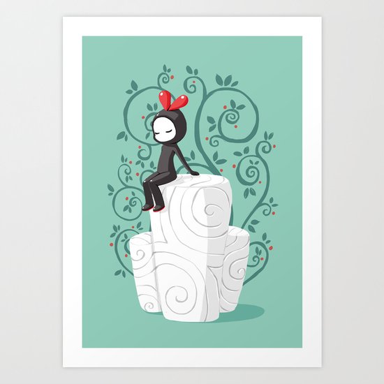 Marshmallow Art Print