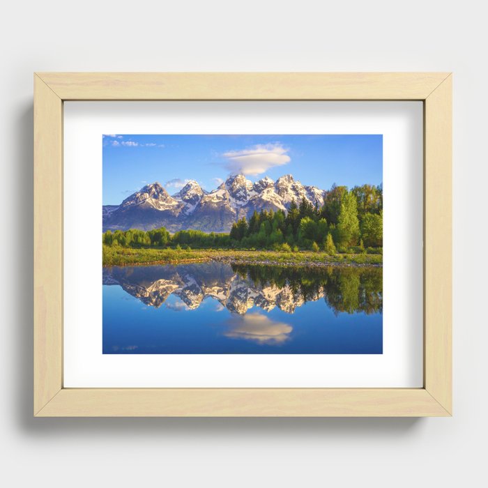 Grand Teton National Park Recessed Framed Print