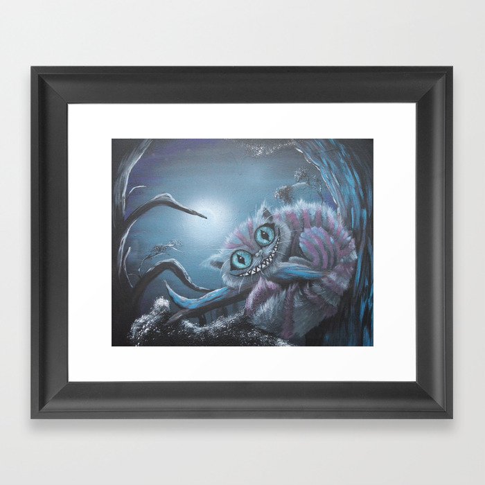 Cheshire Cat Framed Art Print