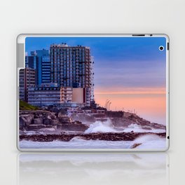 Argentina Photography - Huge Waves Hitting The Argentine Ocean Shore Laptop Skin