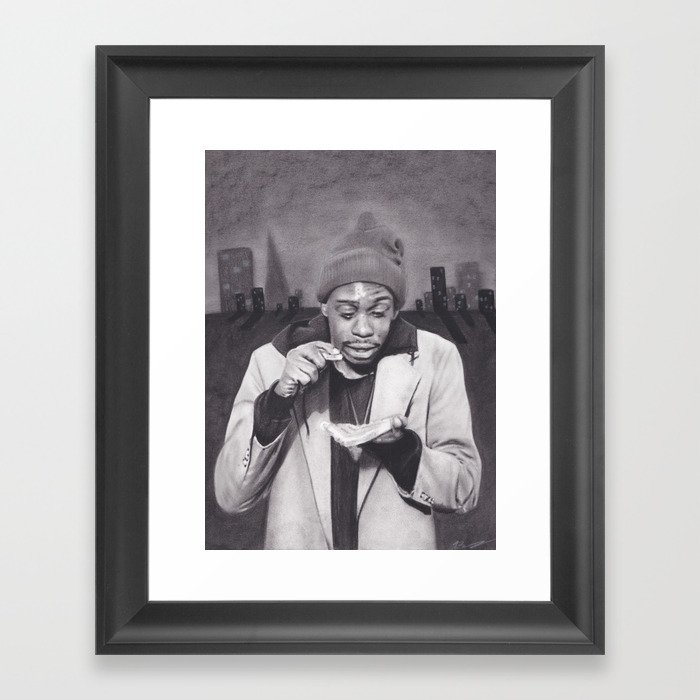 Tyrone Biggums Dave Chappelle Framed Art Print By Brittnideweese
