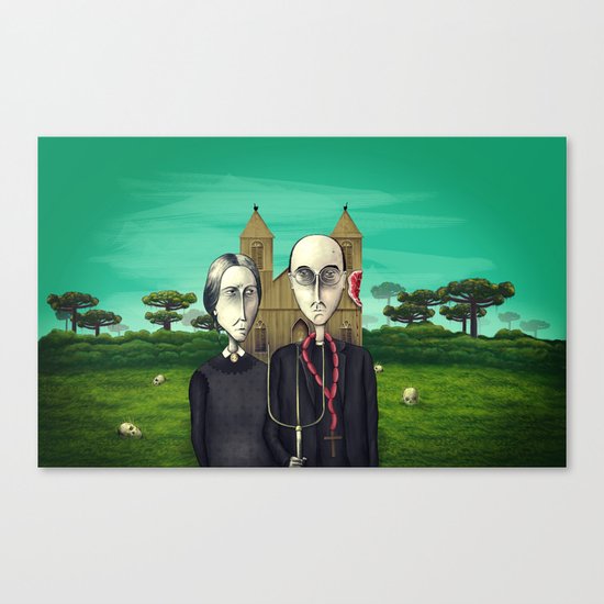 Terra de Condá Canvas Print