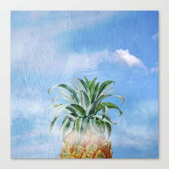 Pineapple Heaven Canvas Print