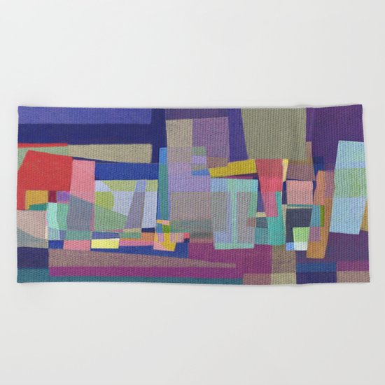 Olympic Village Beach Towel