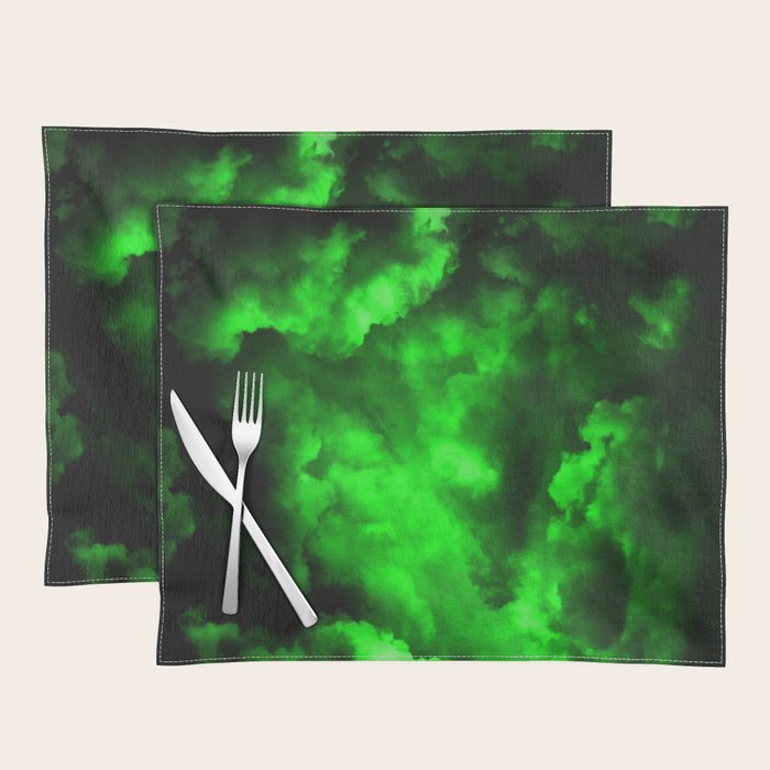 Envy - Abstract In Black And Neon Green iPhone Case by