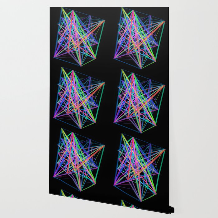 Colorful Rainbow Prism Wallpaper By Katherinefriesen Society6