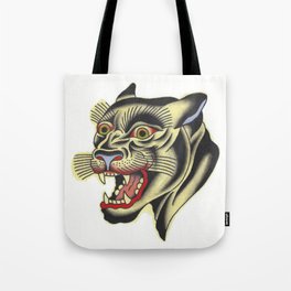 American Traditional Panther Flash Tote Bag