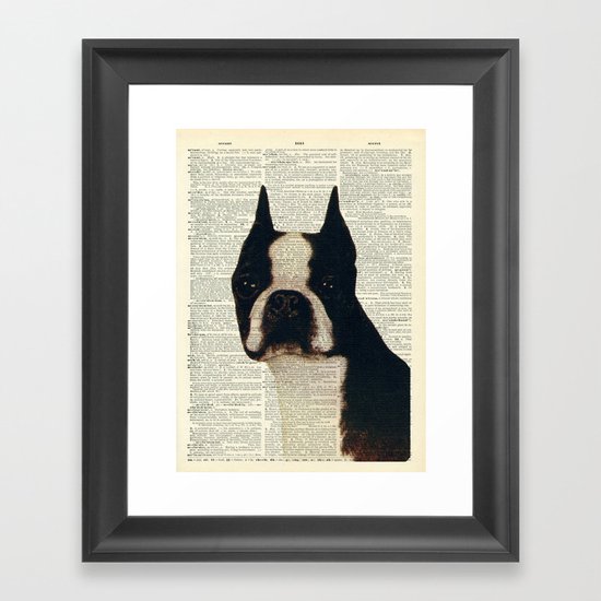 American Gentleman Framed Art Print