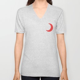 Evil Moonlight V Neck T Shirt