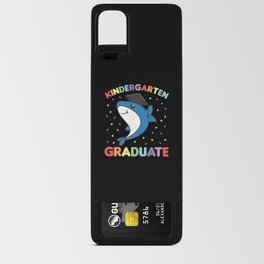 Kids Kindergarten Graduate Shark Fish Graduation Android Card Case