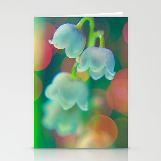 lilly of the valley Stationery Cards
