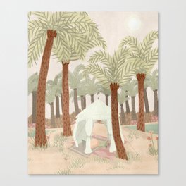 Bohemian Desert Tent Canvas Print