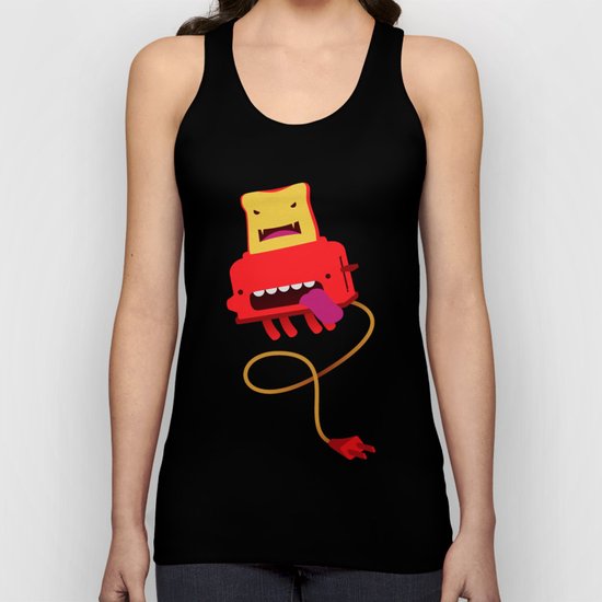 Red Toast Unisex Tank Top
