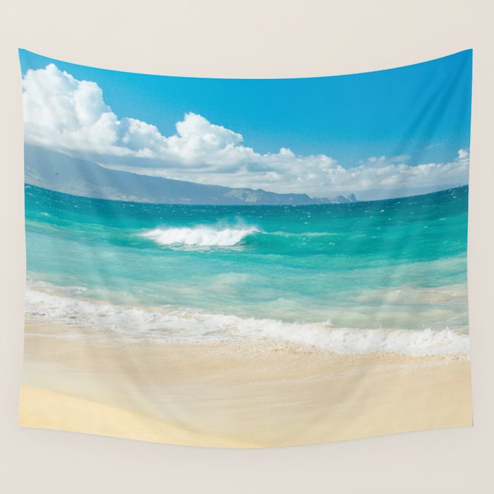 Hawaii Beach Treasures Wall Tapestry by Sharon Mau Society6