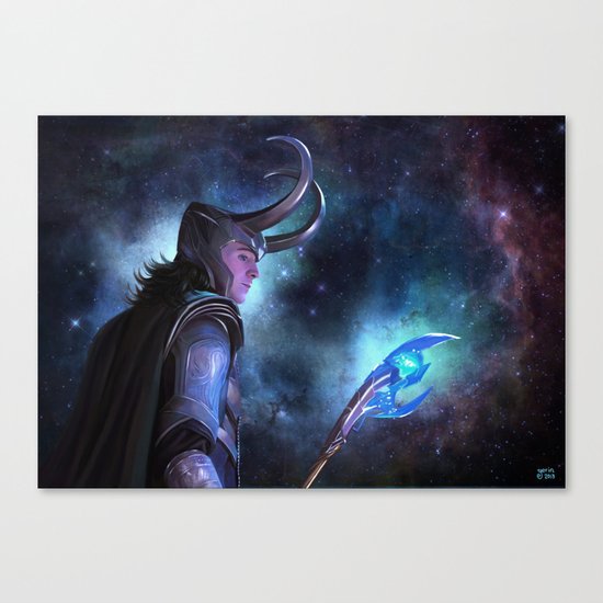 Loki Canvas Print