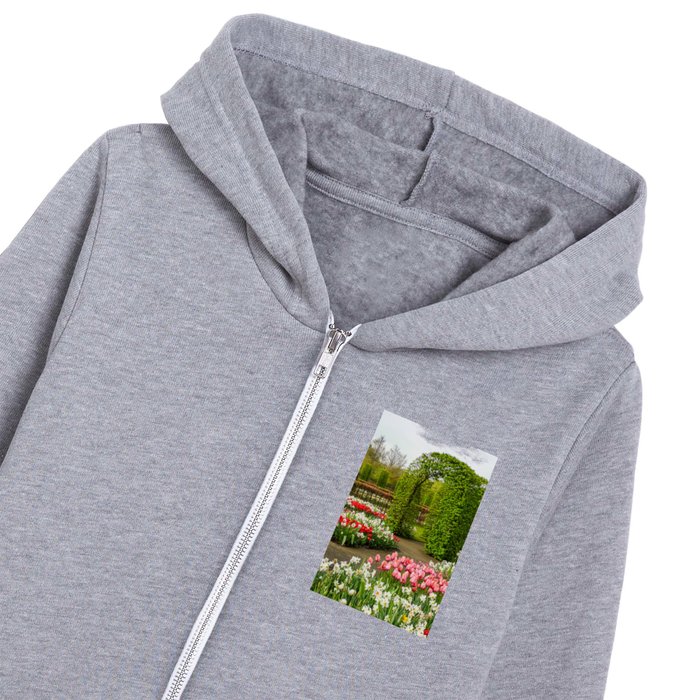 Keukenhof Tulip Festival, Holland Kids Zip Hoodie