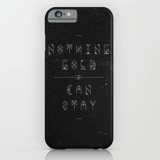 NOTHING GOLD iPhone & iPod Case