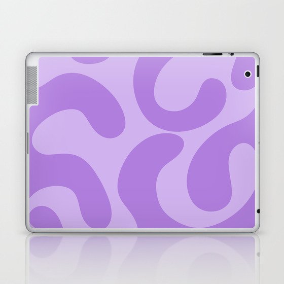 Squigglemania - purple  Laptop & iPad Skin
