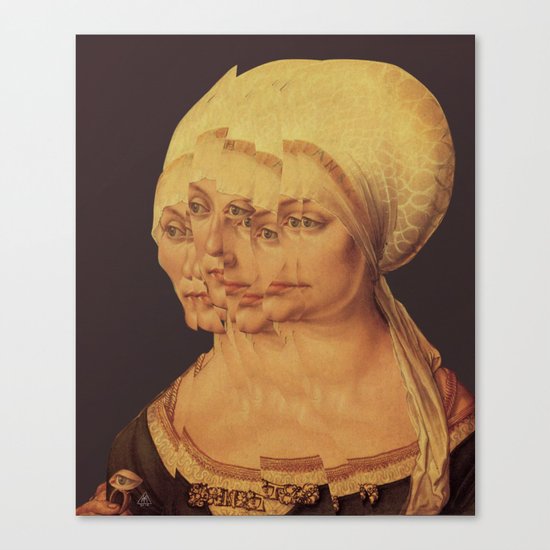 Frau Dürer 201 Canvas Print