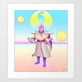 "Solarny wojownik" Art Print