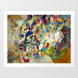 Wassily Kandinsky Composition VII, 1913  Art Print
