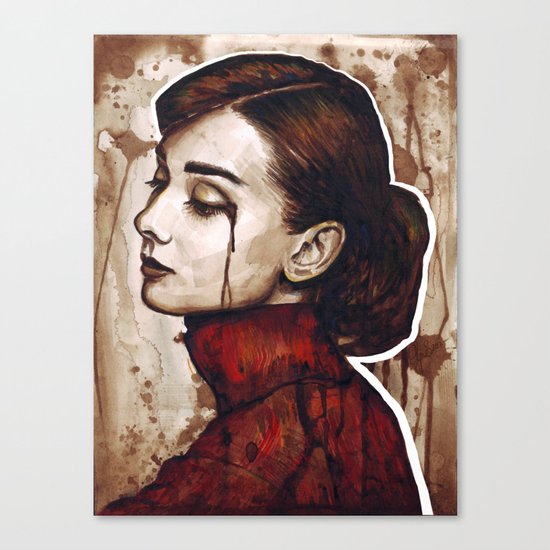 Audrey Canvas Print