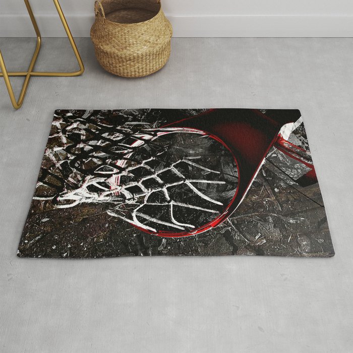 Basketball jam session version 1 Rug