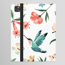 Hummingbirds iPad Folio Case