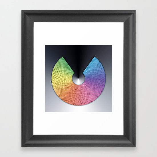 RAINBOW METALS Framed Art Print